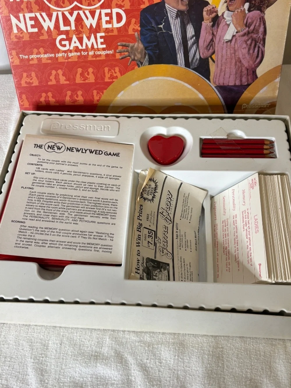 Pressman vintage newlywed